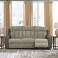 WhipLash - Power Reclining Sofa With Adj Headrest - Sisal