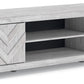 Cayboni - LG TV Stand With Fireplace Option