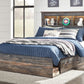 Drystan - Panel Bookcase Bed