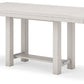 Robbinsdale - Antique White - Rectangular Counter Height Dining Extension Table