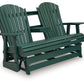 Shell Beach - Loveseat Glider - Green