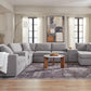 Modmax - U-Shaped Sectional - Granite