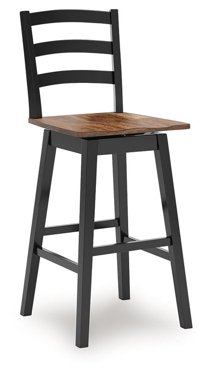 Wildenauer - Swivel Stool (Set of 2) - Fraser Furniture & Mattresses