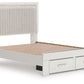 Zuraleus - Upholstered Panel Platform Storage Bed