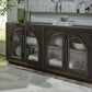 Dreley - Grayish Brown - Accent Cabinet