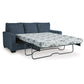 Rannis - Navy - Queen Sofa Sleeper - Fabric