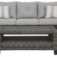 Cloverbrooke - Gray - Sofa, Chairs, Table Set (Set of 4)