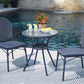 Odyssey Blue - Blue - Chairs W/Table Set (Set of 3)