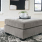 Lanelly - Alloy - Oversized Accent Ottoman