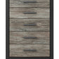 Broachmyn - Five Drawer Chest - Fraser Furniture & Mattresses