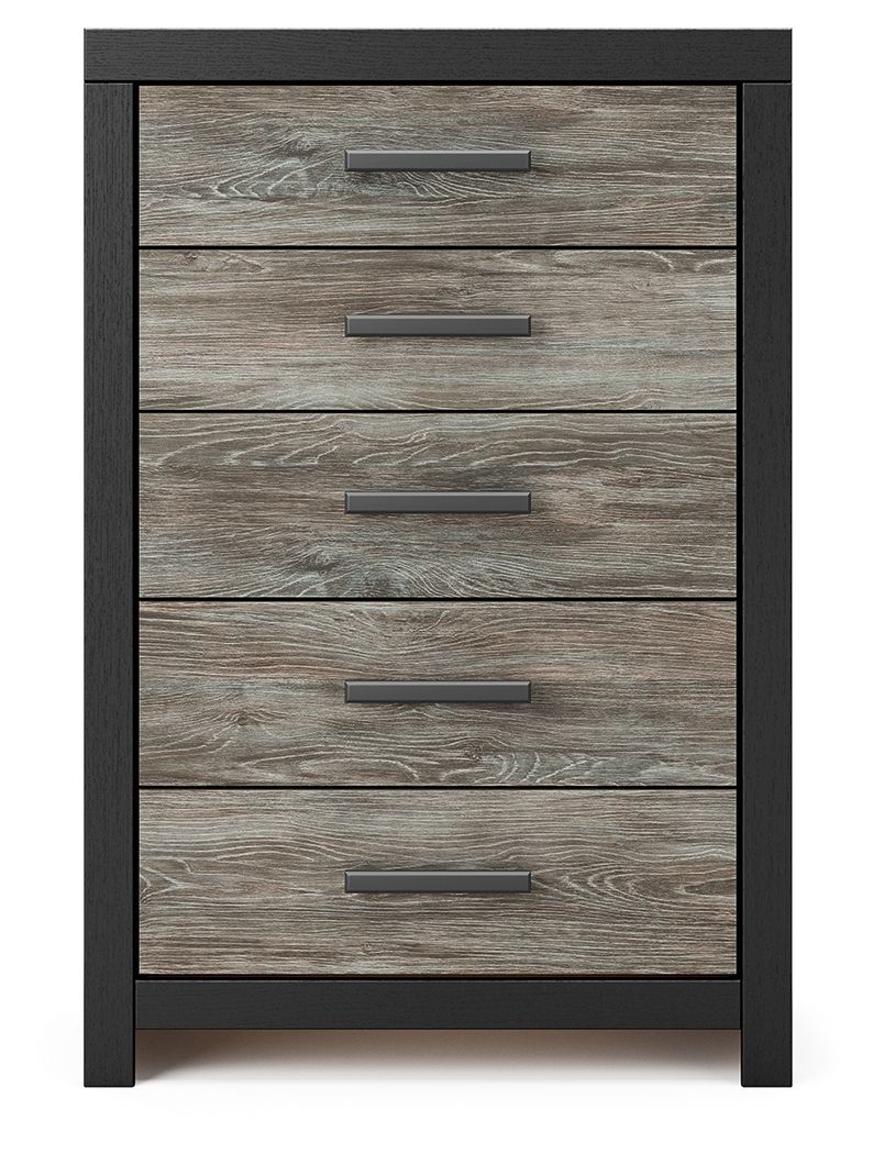 Broachmyn - Five Drawer Chest - Fraser Furniture & Mattresses