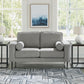 Hazela - Loveseat - Charcoal