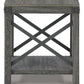 Freedan - Square End Table - Grayish Brown
