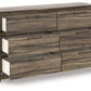 Elbrim - Six Drawer Dresser