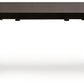 Neymorton - Dark Grayish Brown - 7 Pc. - Rectangular Extension Table, 6 Side Chairs