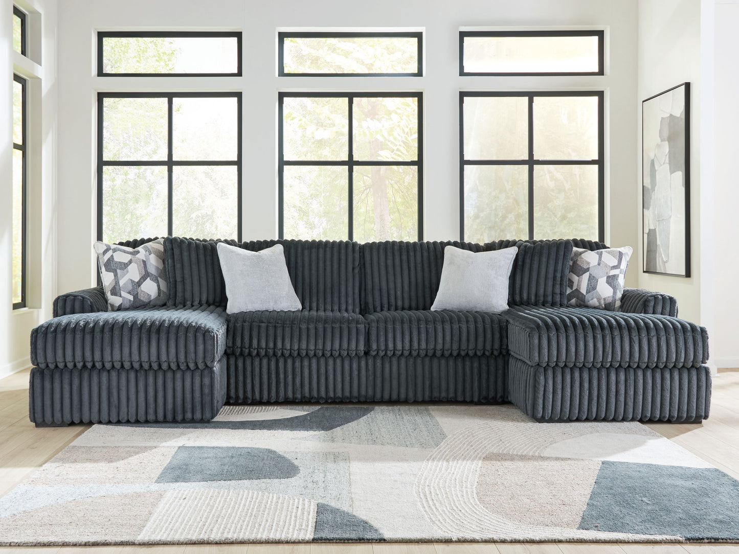Midnight-Madness - Sectional - Fraser Furniture & Mattresses