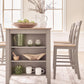 Harperfeld - Rectangular Dining Room Counter Table - Natural / Gray