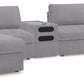 Modmax - U-Shaped Sectional - Granite