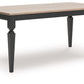 Brenkerton - Rectangular Dining Room Table - Grayish Brown / Black