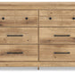 Makidern - Six Drawer Dresser