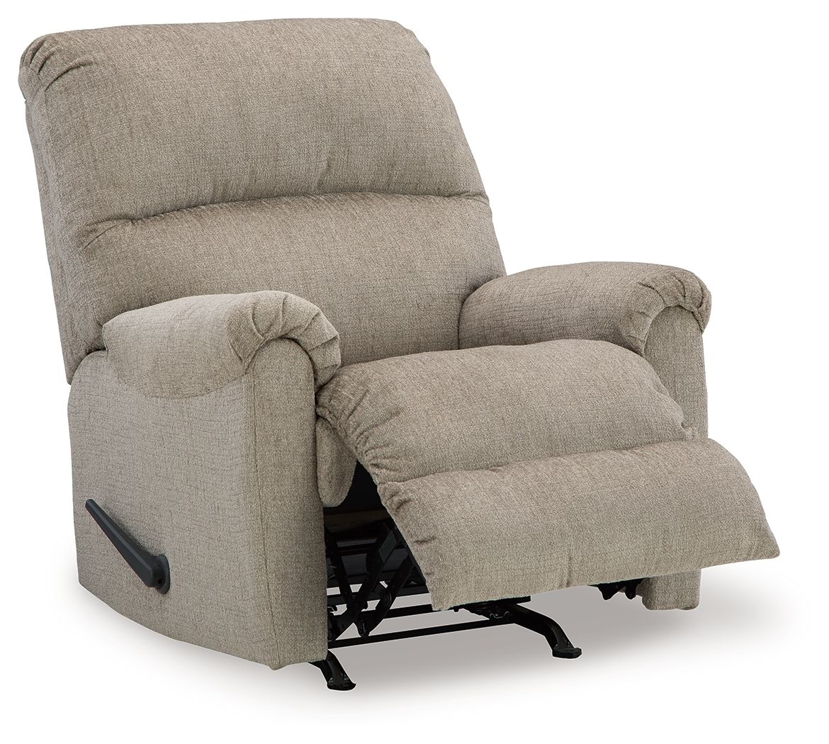 Stonemeade - Taupe - Rocker Recliner - Fabric