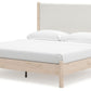 Cadmori - Upholstered Panel Bed