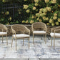 Orchard Beach - Arm Chair With Cushion (Set of 4) - Beige