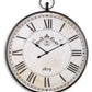 Augustina - Wall Clock - Antique Black - Fraser Furniture & Mattresses