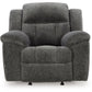 Frohn - Graphite - Rocker Recliner - Fabric