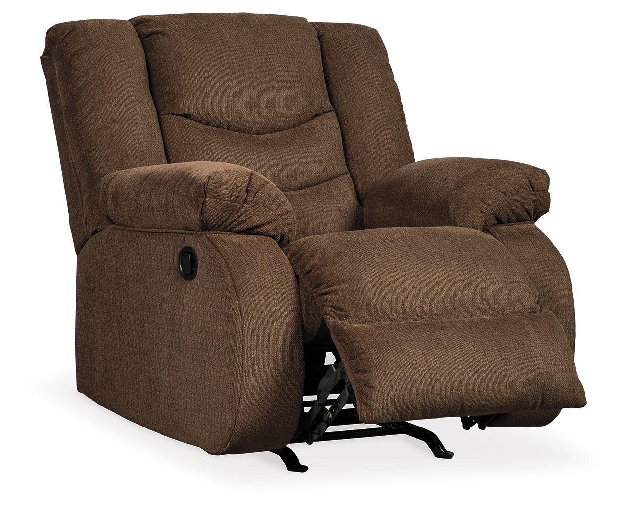 Tulen - Chocolate - Rocker Recliner - Fabric