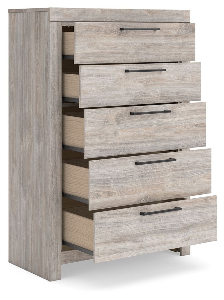 Broachmyn - Five Drawer Chest - Fraser Furniture & Mattresses