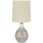 Aleela - White / Gold Finish - Metal Table Lamp