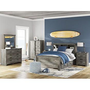 Frandern - Gray - Six Drawer Dresser