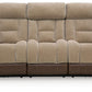 Mixed Motion - Power Reclining Sofa With Adjustable Headrest