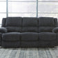 Draycoll - Reclining Sofa - Fabric - Slate