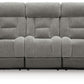Mixed Motion - Power Reclining Sofa With Adjustable Headrest
