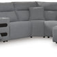 Modmax II - Reclining Sectional - Salt And Pepper