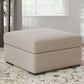 LadyMae - Twill - Oversized Accent Ottoman