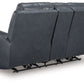 Bexhurst - Power Reclining Loveseat With Console / Adjustable Headrest