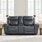 Bexhurst - Power Reclining Loveseat With Console / Adjustable Headrest