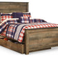 Trinell - Panel Bed
