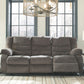 Tulen - Reclining Sofa - Gray