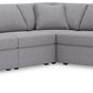 Modmax - L-Shaped Sectional - Granite