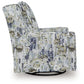 Dustinford - Swivel Glider Accent Chair - Multi