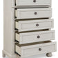 Robbinsdale - Antique White - Five Drawer Chest - Youth