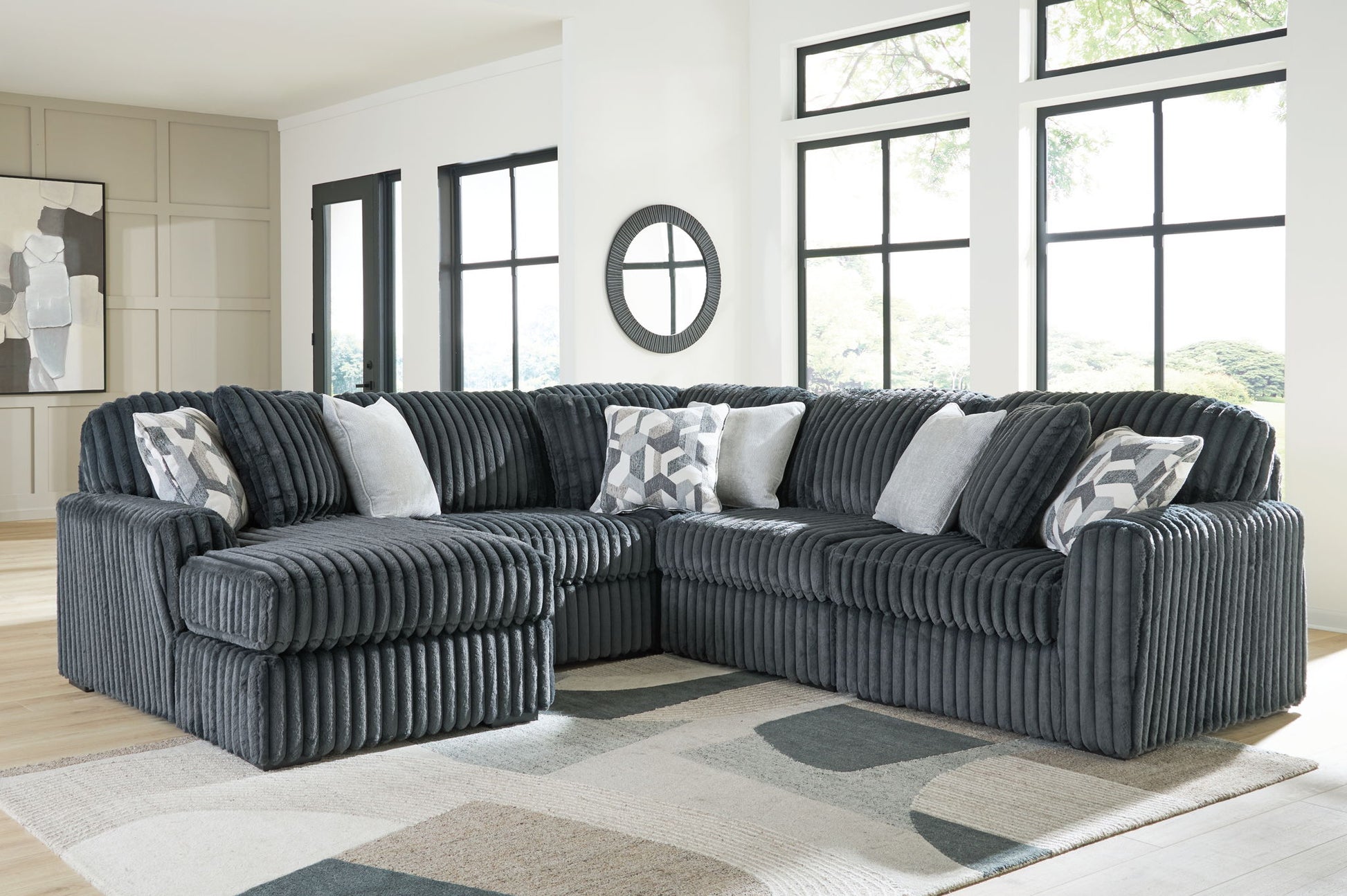 Midnight-Madness - Sectional - Fraser Furniture & Mattresses