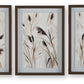 Honslow - Brown / Black / White - Wall Art Set (Set of 3)