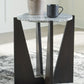 Tellrich - Black / White - Accent Table