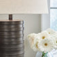 Neilett - Poly Table Lamp (Set of 2) - Antique Brown