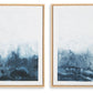Holport - Blue / White - Wall Art Set (Set of 2)